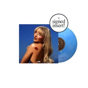 Sealed Signed Sabrina Carpenter Short n sweet vinyl record insert!